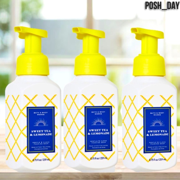 Bath & Body Works Other - Sweet Tea & Lemonade
Gentle & Clean Foaming Hand Soap